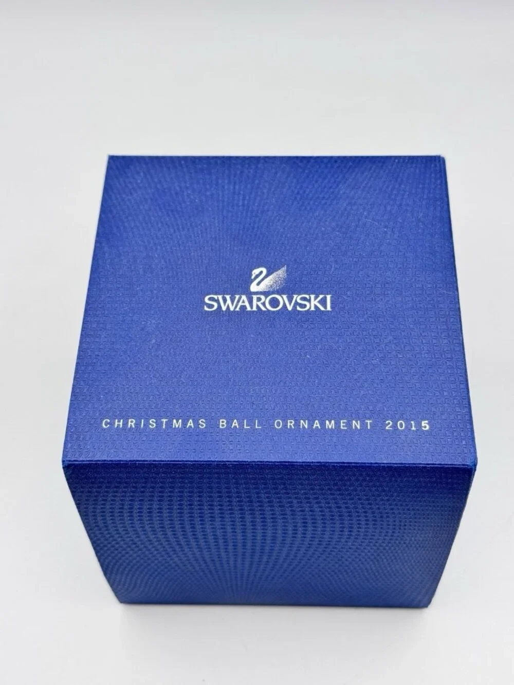 2015 Swarovski Annual Christmas Ball Ornament Original Box